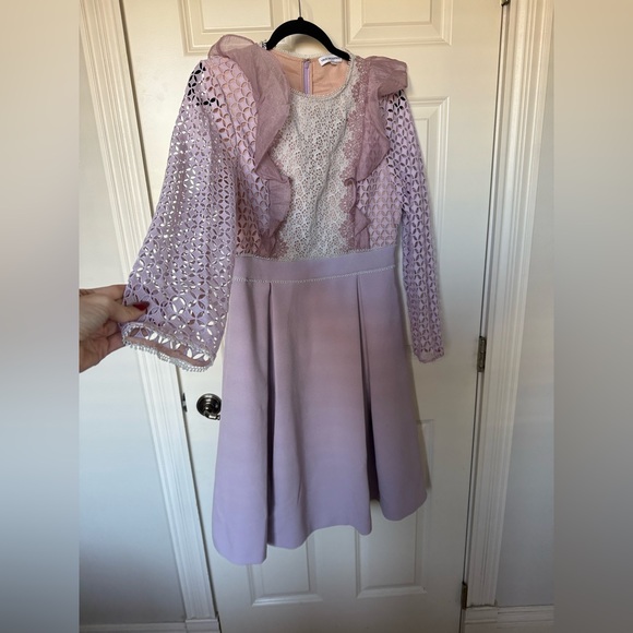 True Decadence long sleeve Chic Pastel Midi dress size US10 - Picture 4 of 5